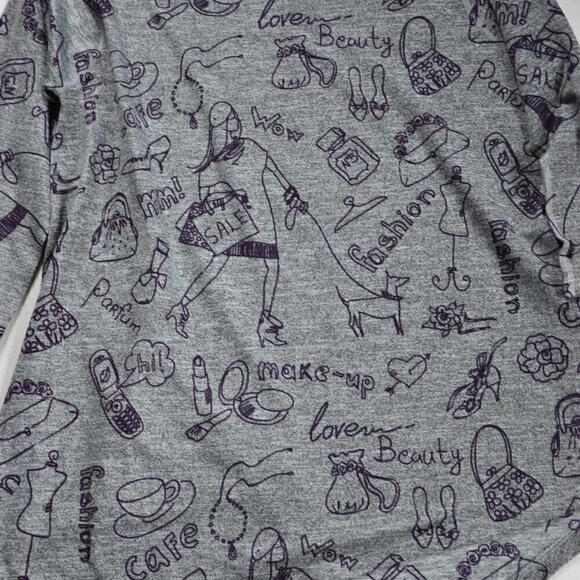 INOAH Asymmetrical Wearable Art Top - Picture 9 of 12